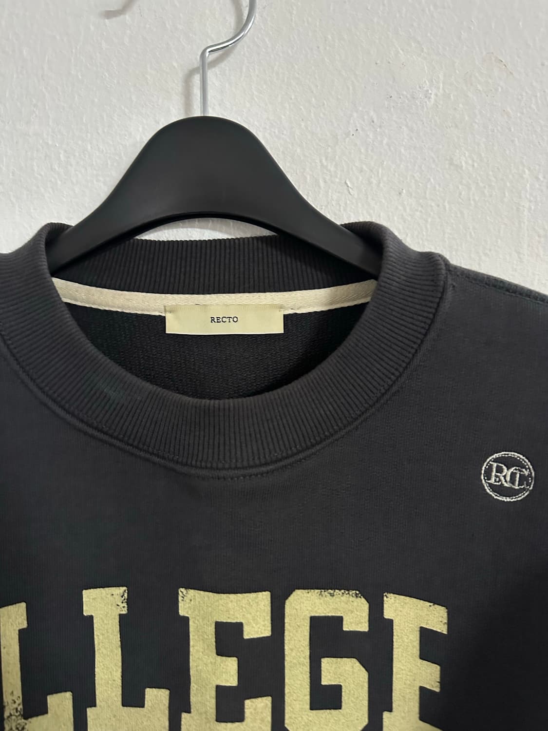 렉토 스웻셔츠 맨투맨 그레이  상품이미지2