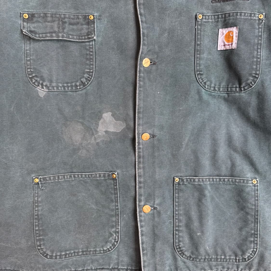 칼하트 그린 초어자켓 상품이미지3