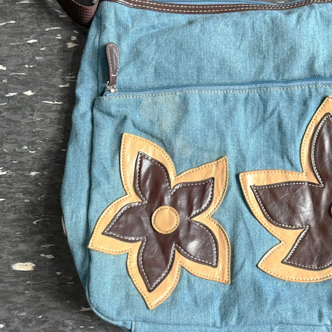 숲속 공방 플라워 패치 백 상품이미지3