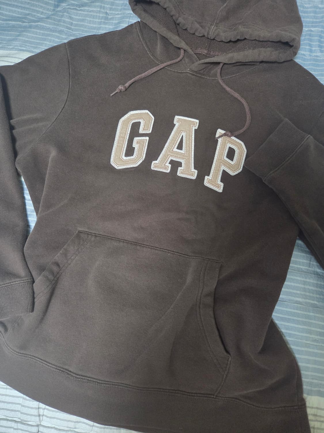 갭 대대장 브라운 후드티 상품이미지4