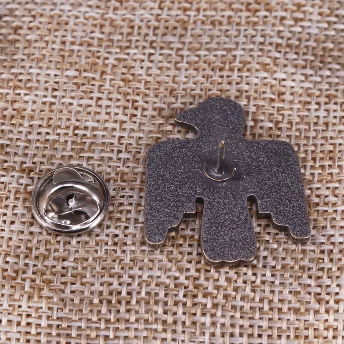아메리카 인디언 디자인 썬더버드 핀뱃지 2.5x3 cm 상품이미지2