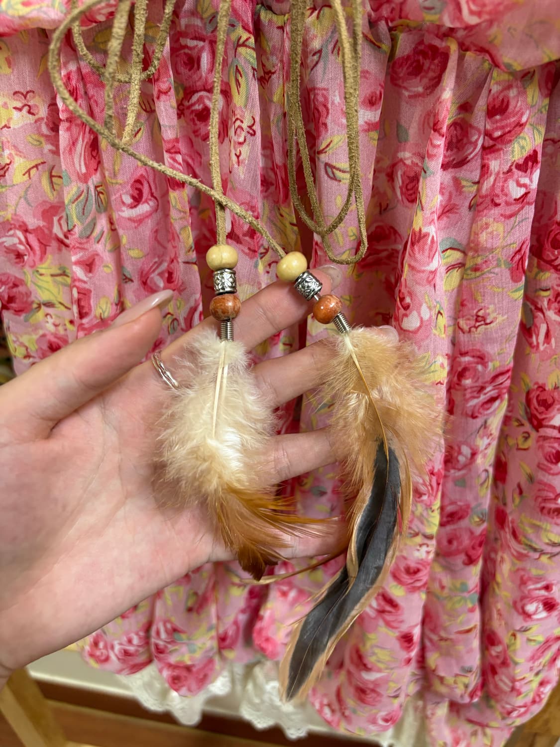 remix doll 모리 히메갸루 대장급 로즈패턴 슬리브리스 상품이미지4