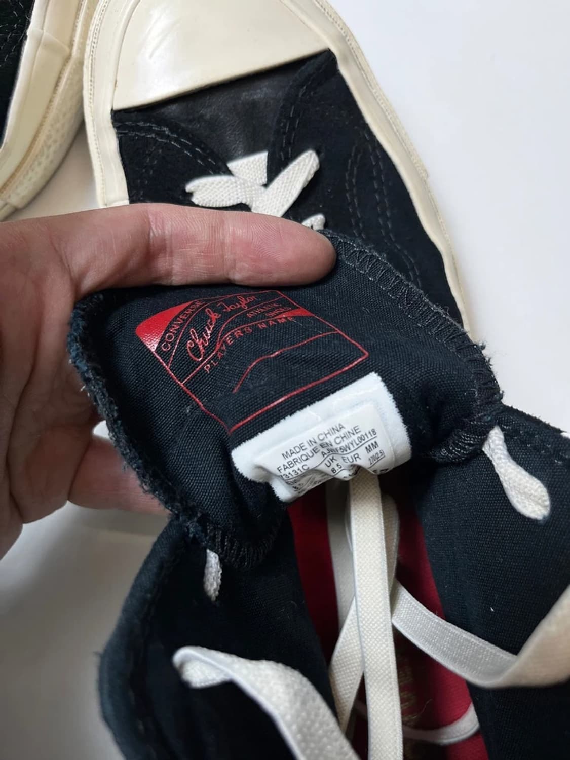 컨버스 척 70 수딩 크래프트 스티치 블랙 스니커즈 Q1405 상품이미지10