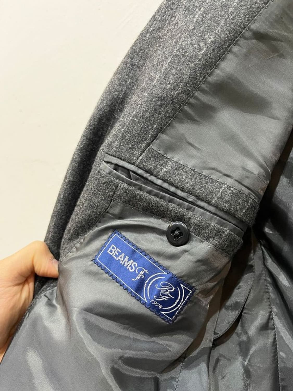 빔즈 에프 Beams F 퓨어울 테일러드 셋업 Made in JAPAN  상품이미지4