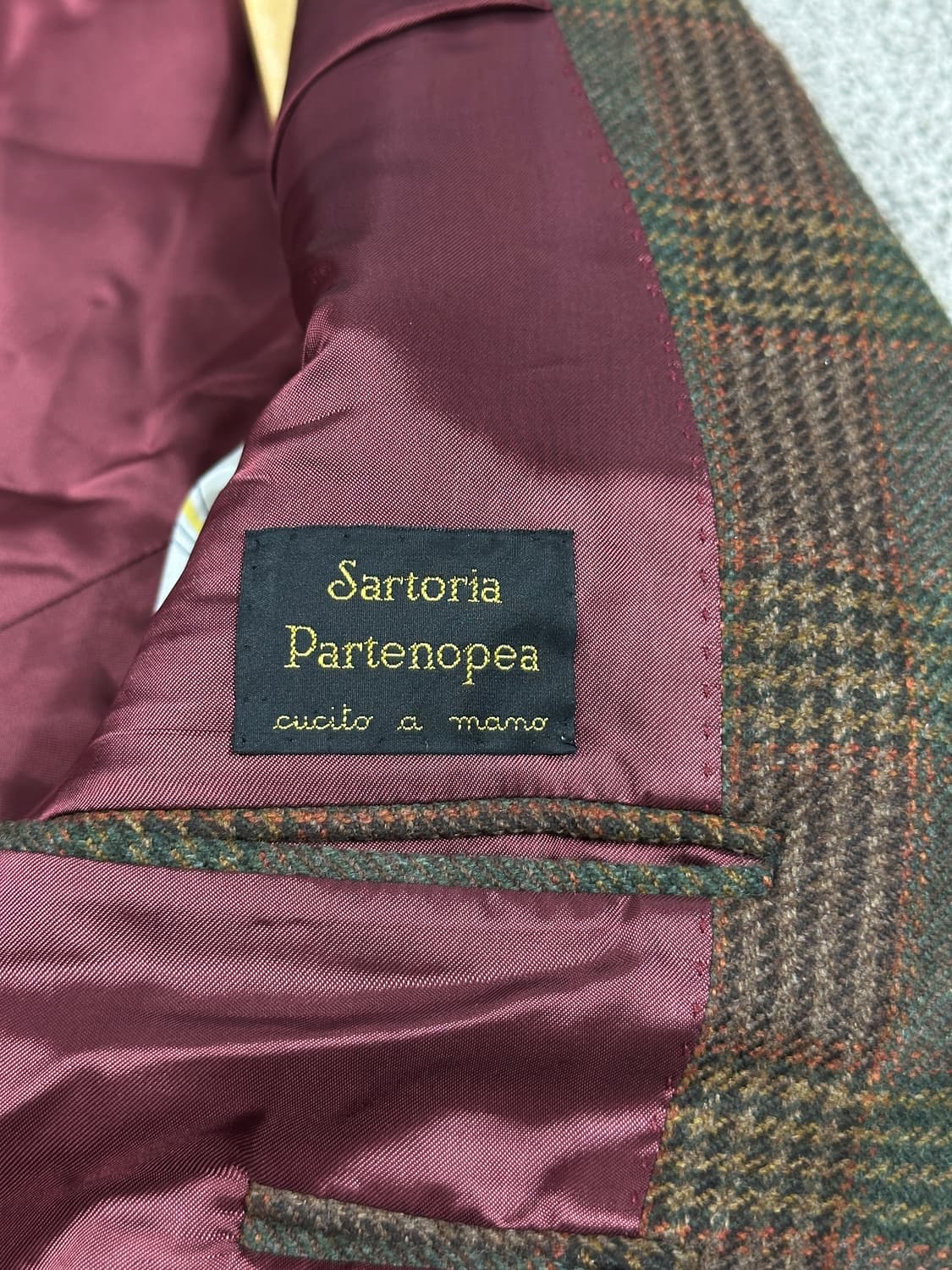 이태리 사르토리아 파르테노페아 울캐시미어 자켓 48사이즈 상품이미지6