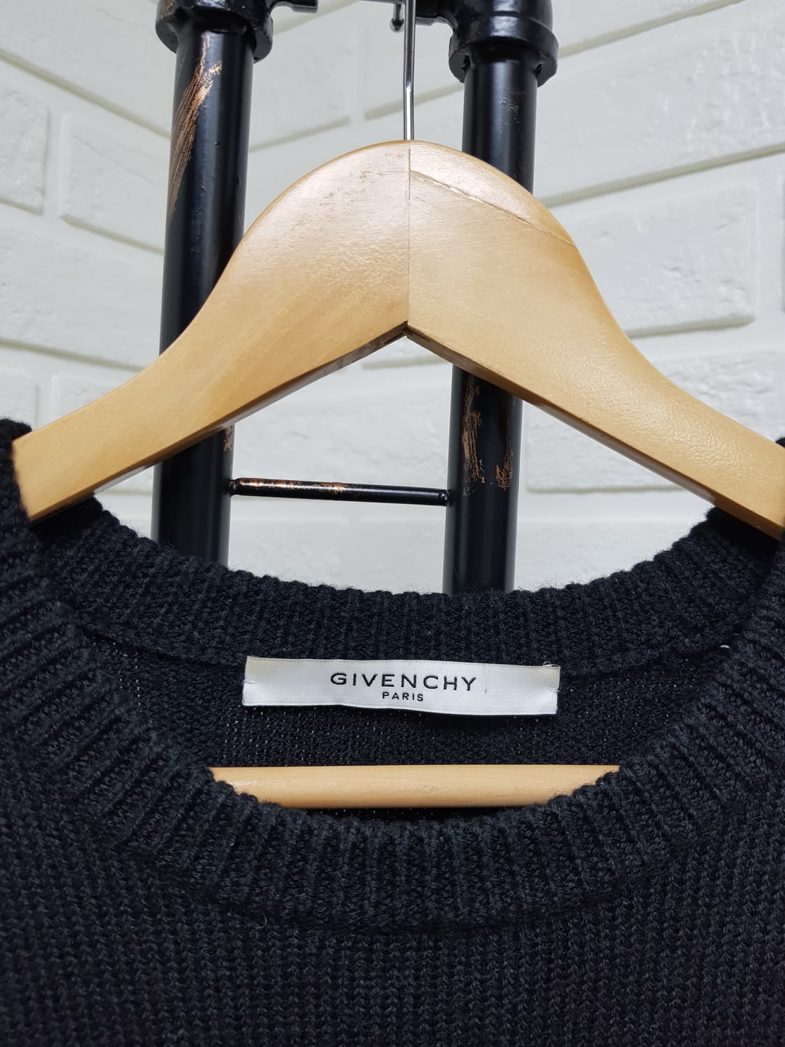 [m/정품] GIVENCHY 지방시 인타르시아 니트 상품이미지5