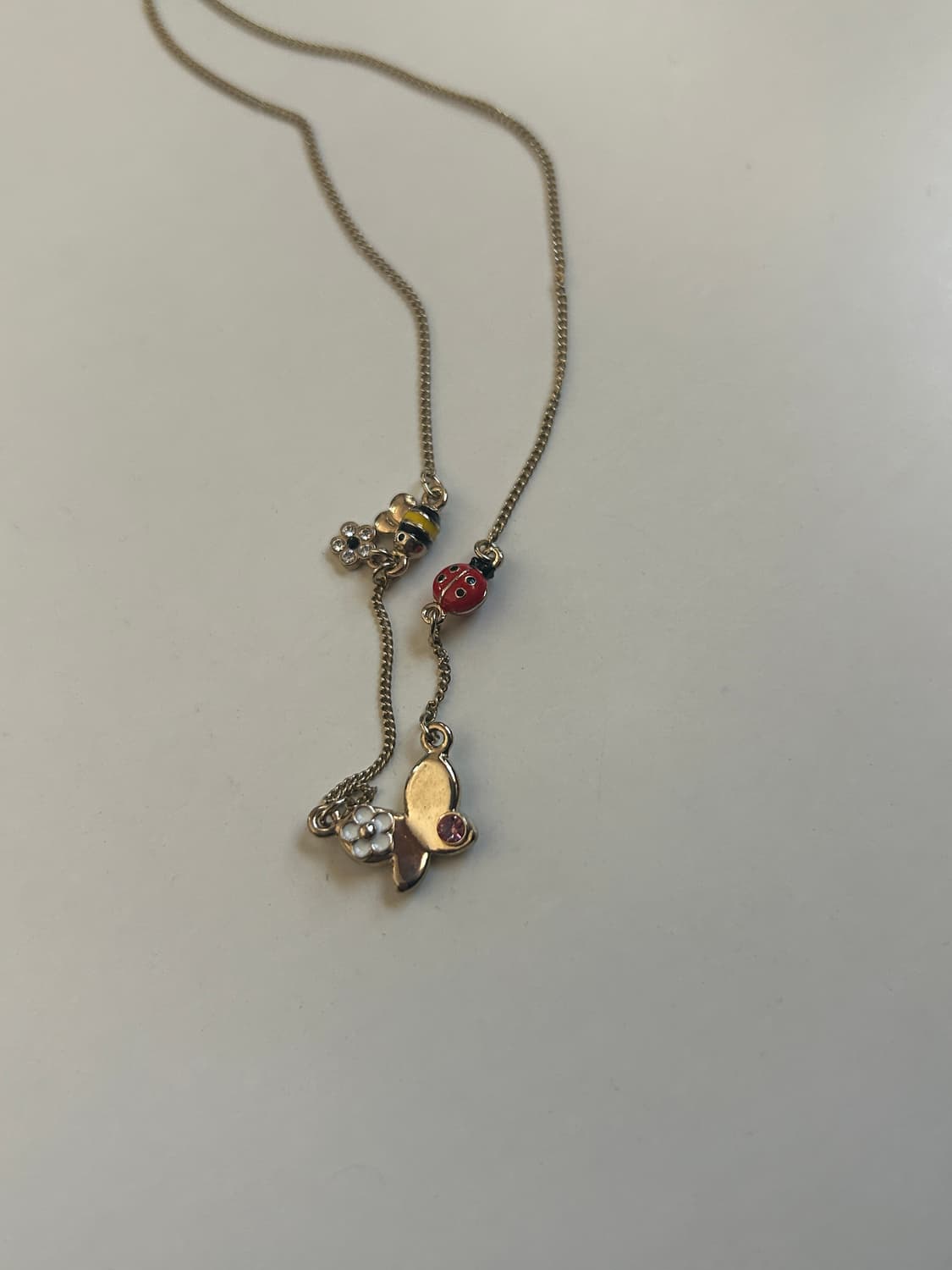 무당벌레 꿀벌 나비 목걸이 상품이미지4