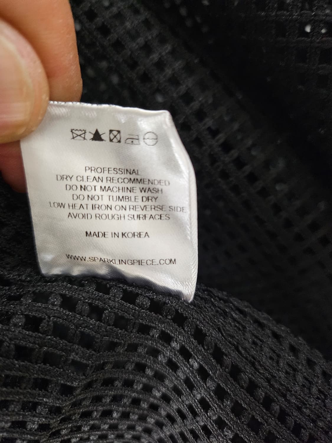 스파클링피스 메쉬워프 드레스 상품이미지8