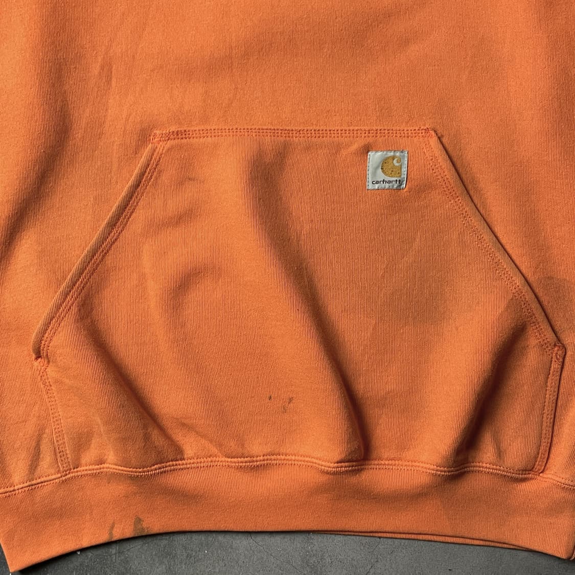 CARHARTT 칼하트 빈티지 오렌지 기모 후드티 A00912 상품이미지5
