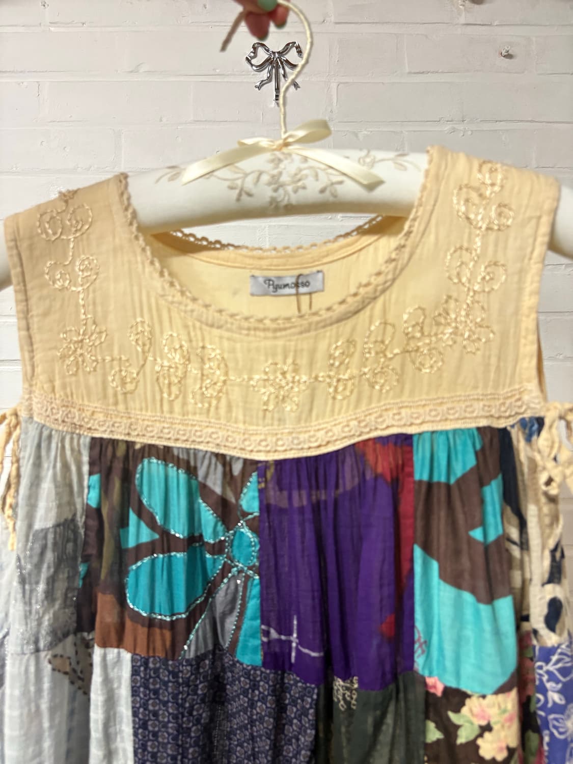 jpn vintage patchwork dress 상품이미지4