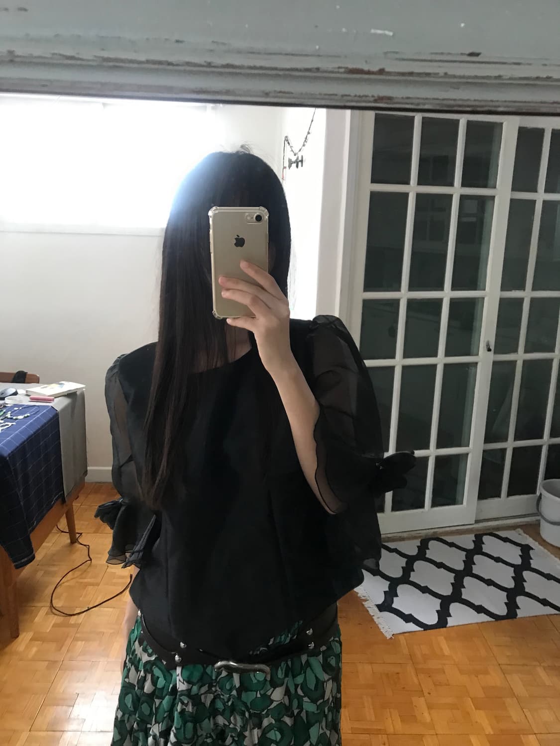 vintage puff blouse 상품이미지3