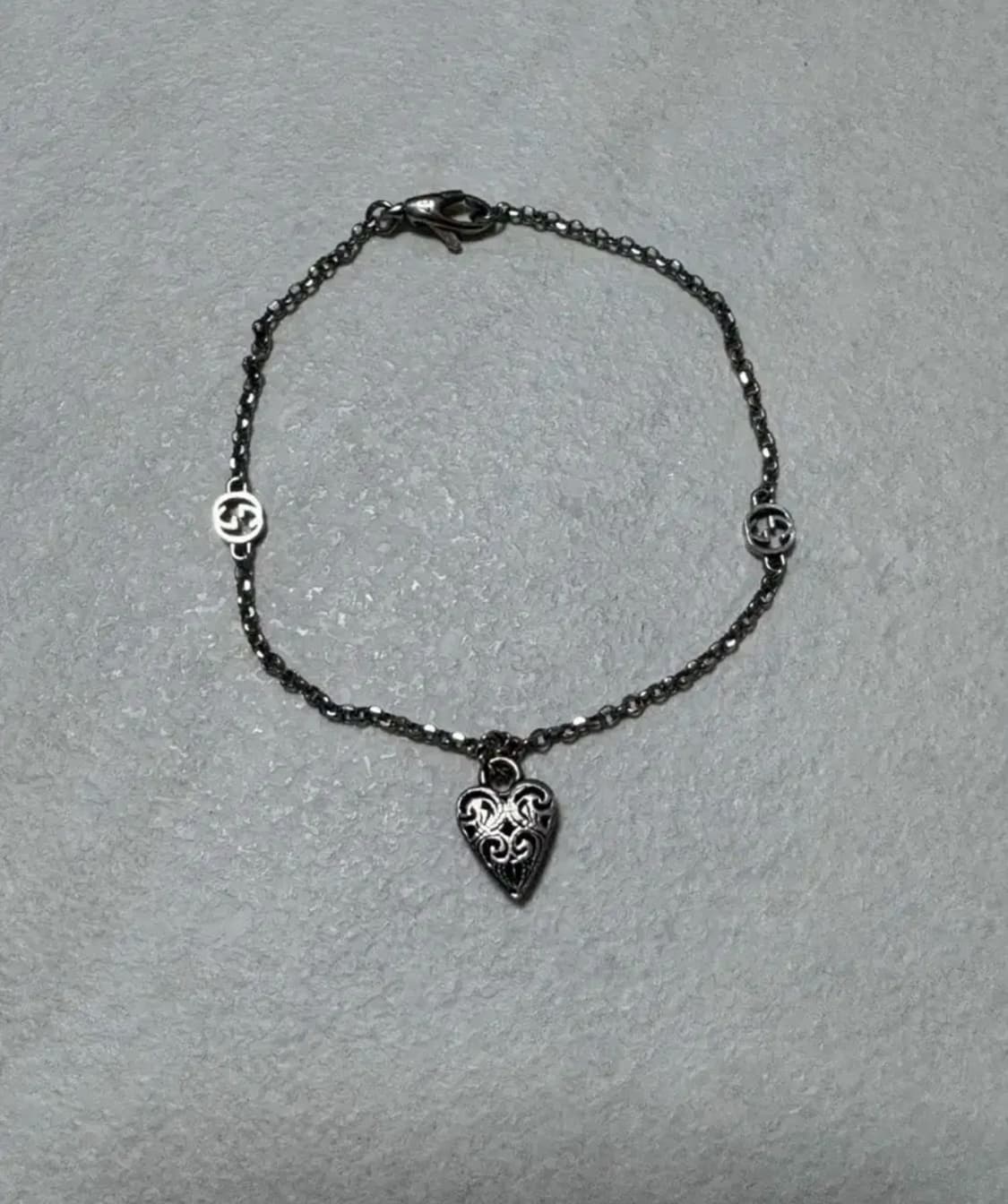 17사이즈 구찌 하트 펜던트 팔찌 상품이미지6