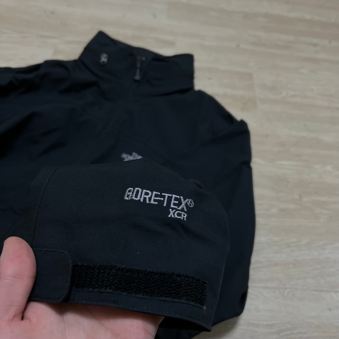 노스페이스 써밋시리즈 고어텍스 바람막이 집업자켓 [블랙] M/95 상품이미지6