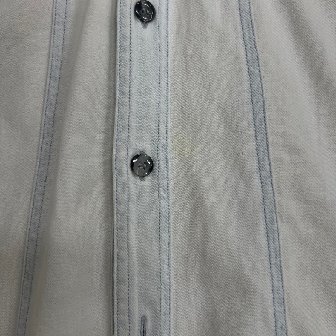 jpn vtg 빈티지 후드 데님 셔츠 L 상품이미지8