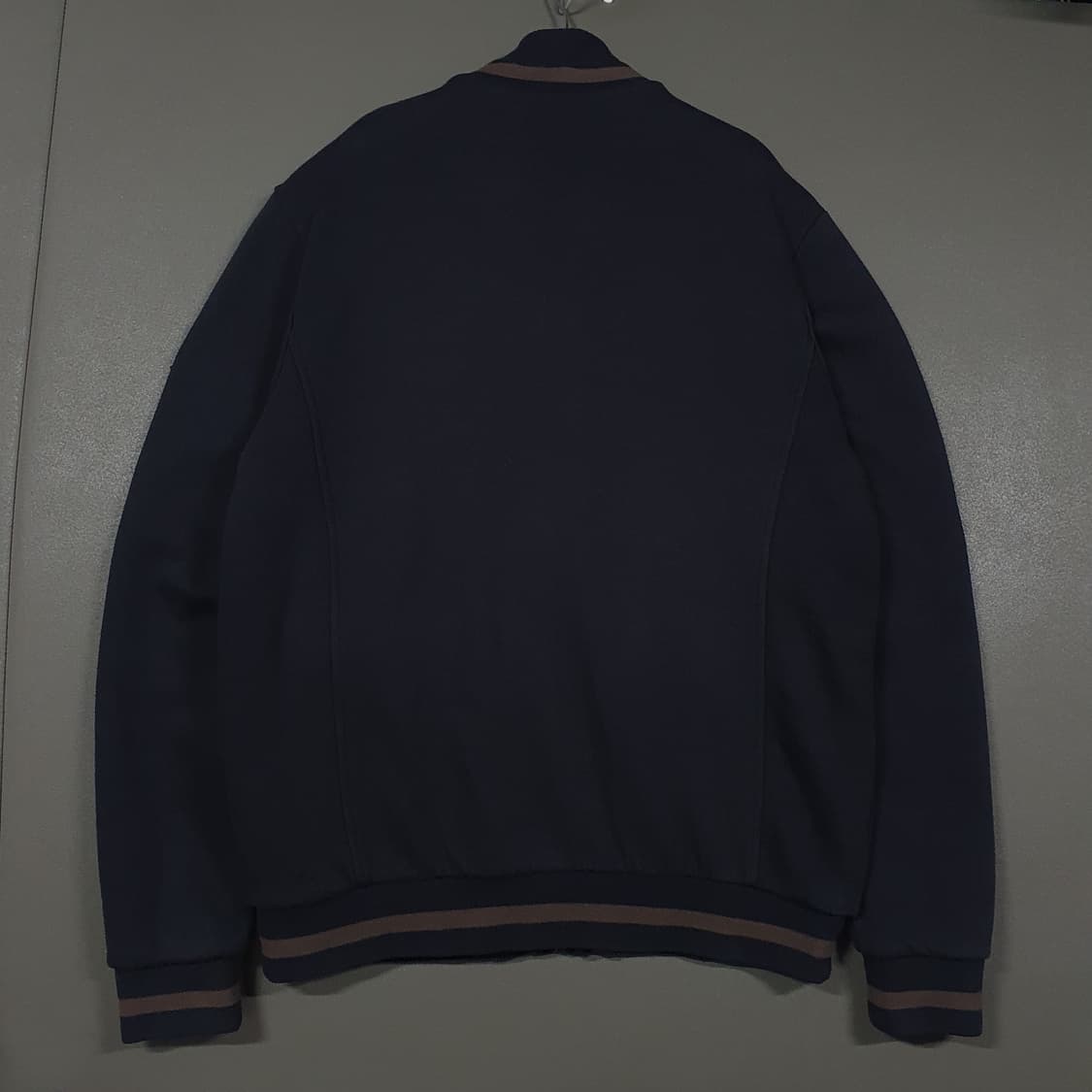 L (100) CK 캘빈클라인 쉐르파 기모 견장 투포켓 블루종 집업 자켓 상품이미지10