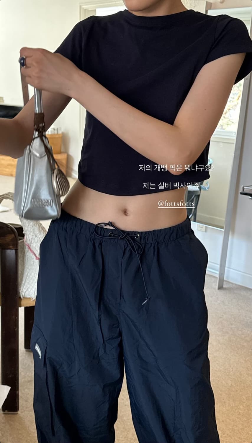 포츠포츠 SCOOP TEE NAVY 스쿱 티 상품이미지4