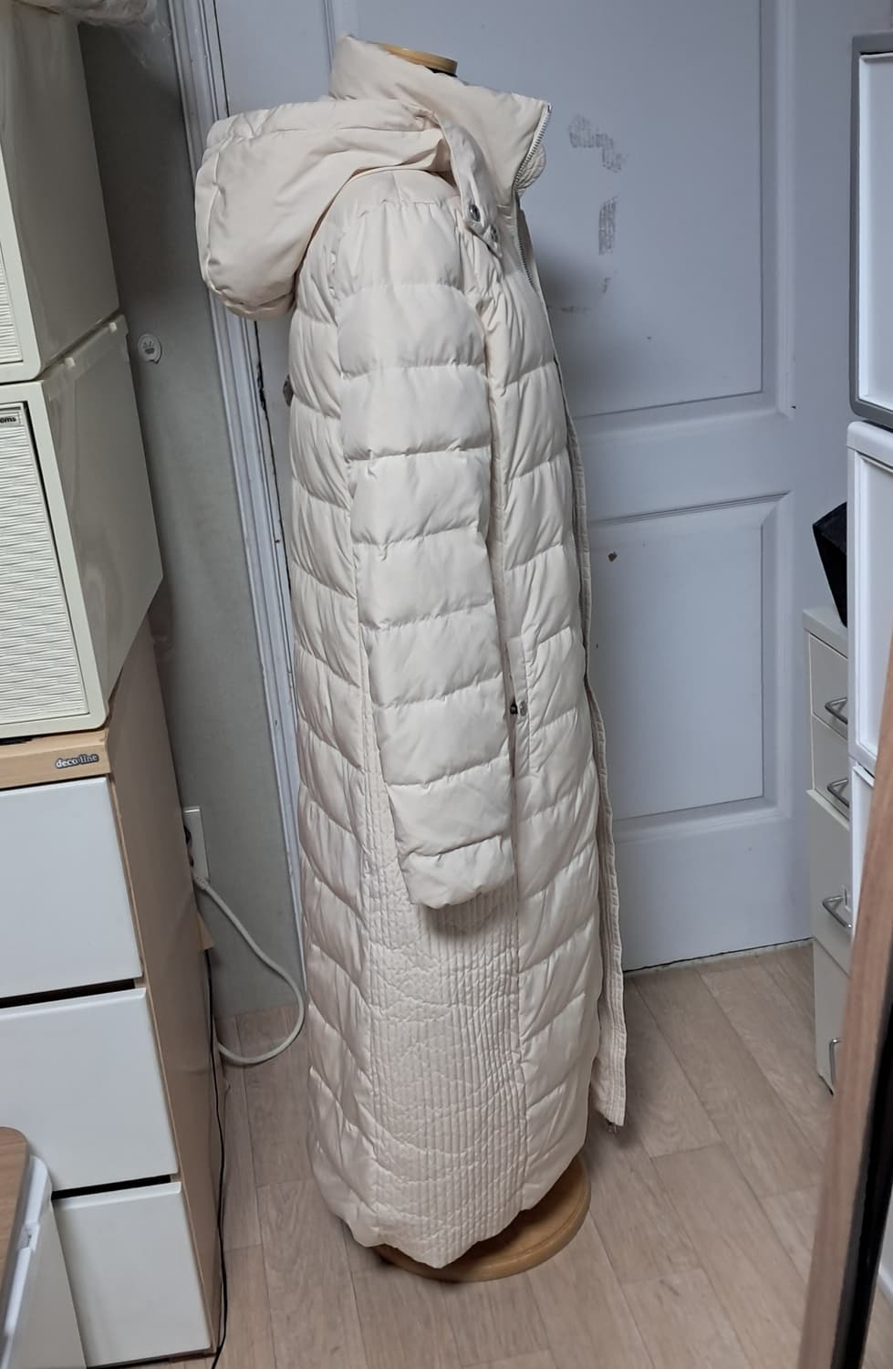 아르마니 익스체인지 여성 롱패딩 다운S 약55 상품이미지4