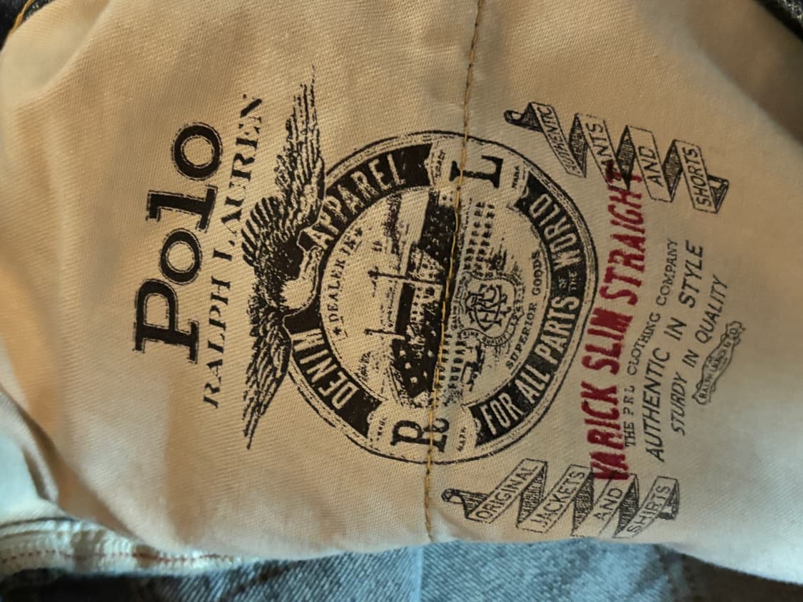 폴로 랄프로렌 에이버릭 슬림 스트레이트 데님 38 상품이미지8