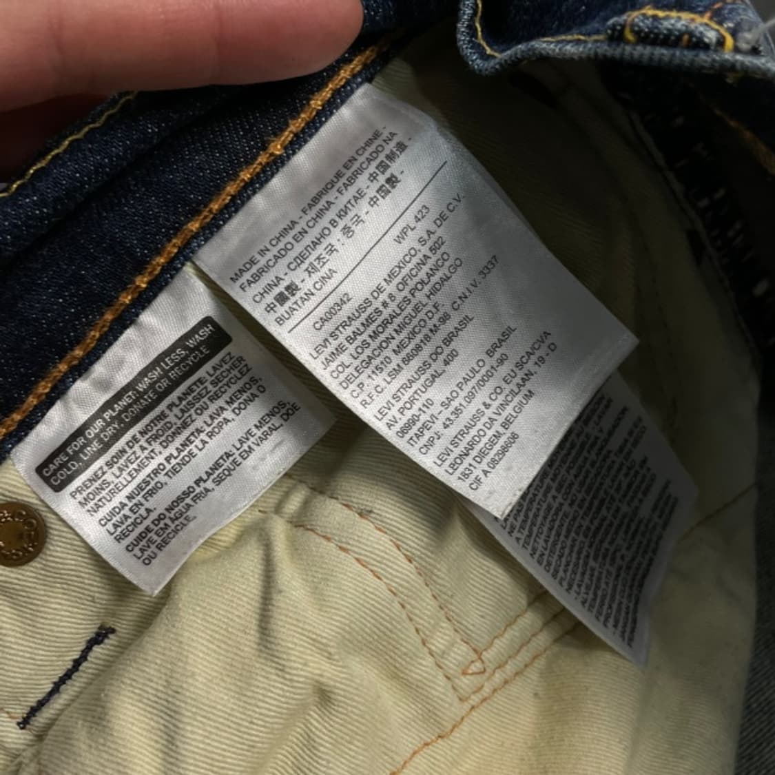 36 리바이스 513 청바지 상품이미지3