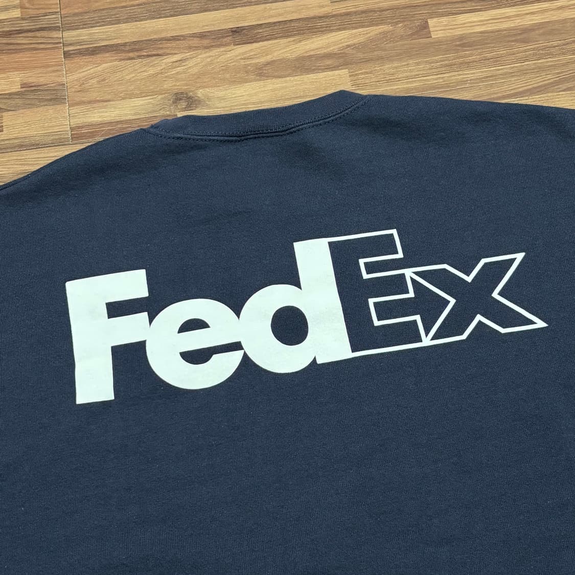 90s 빈티지 FedEx 페덱스 네이비 리 lee 스웻셔츠 맨투맨 l 상품이미지4