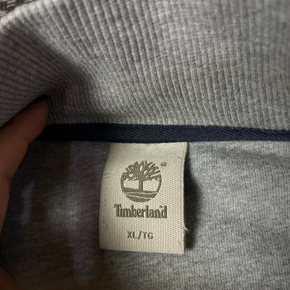 팀버랜드 그레이 하이넥 맨투맨 상품이미지4