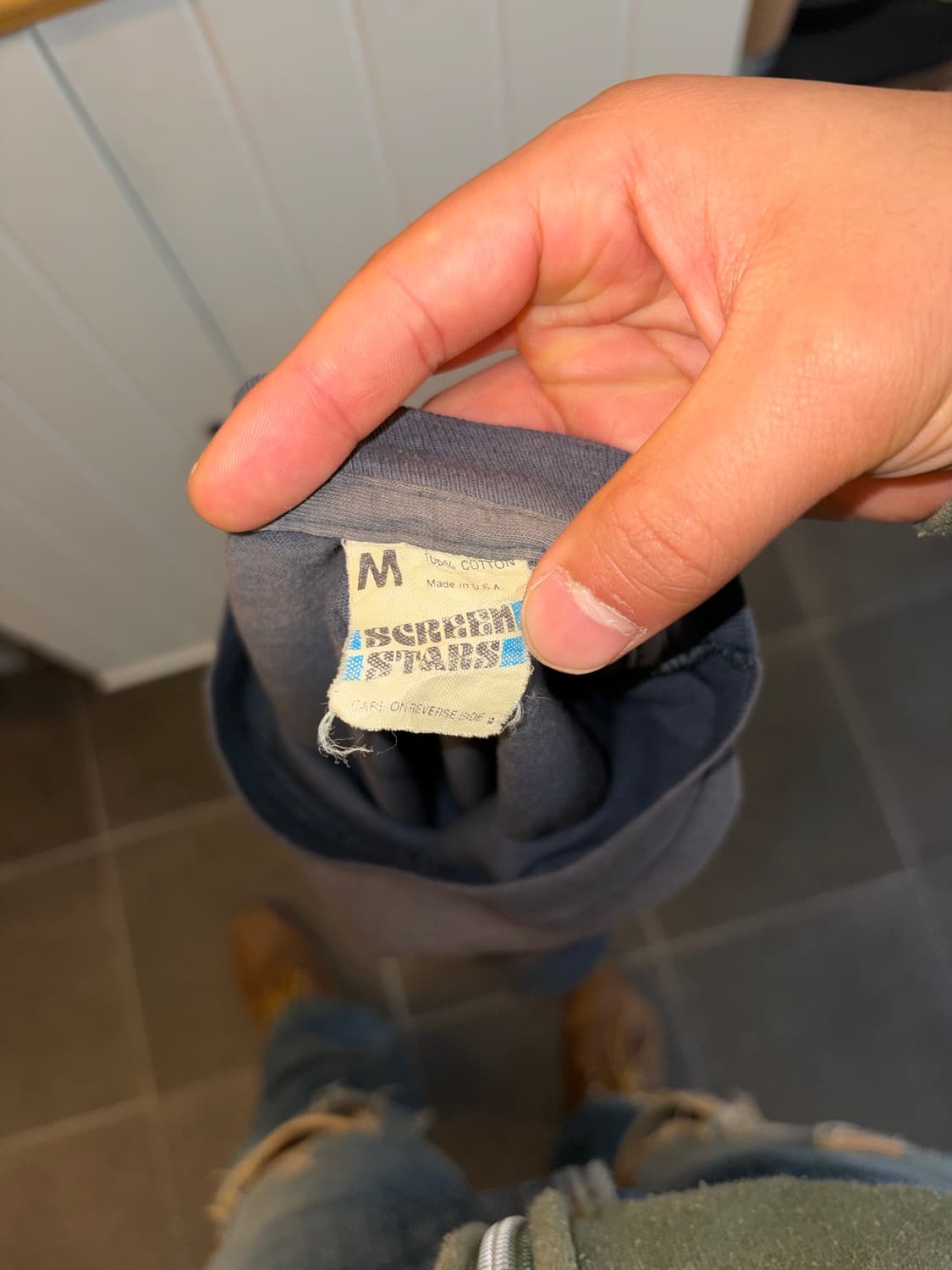 80‘s The Big Shot movie print hard T-sh 상품이미지9