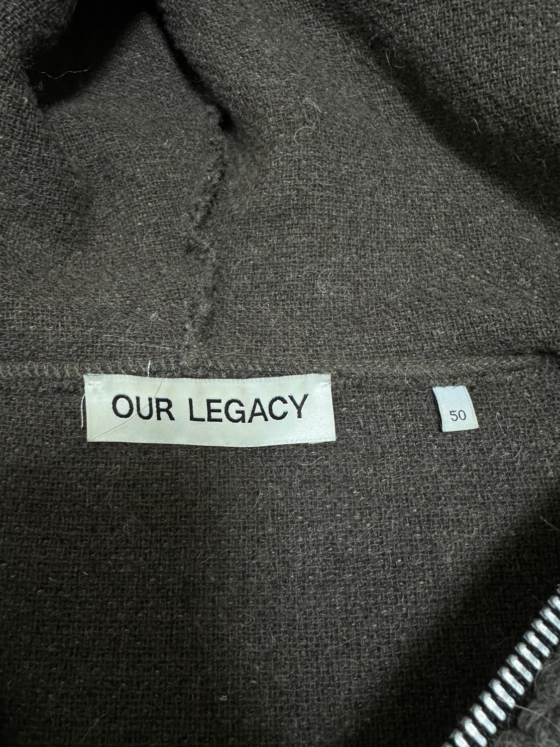 아워레가시 모헤어 풀집업 50 상품이미지2