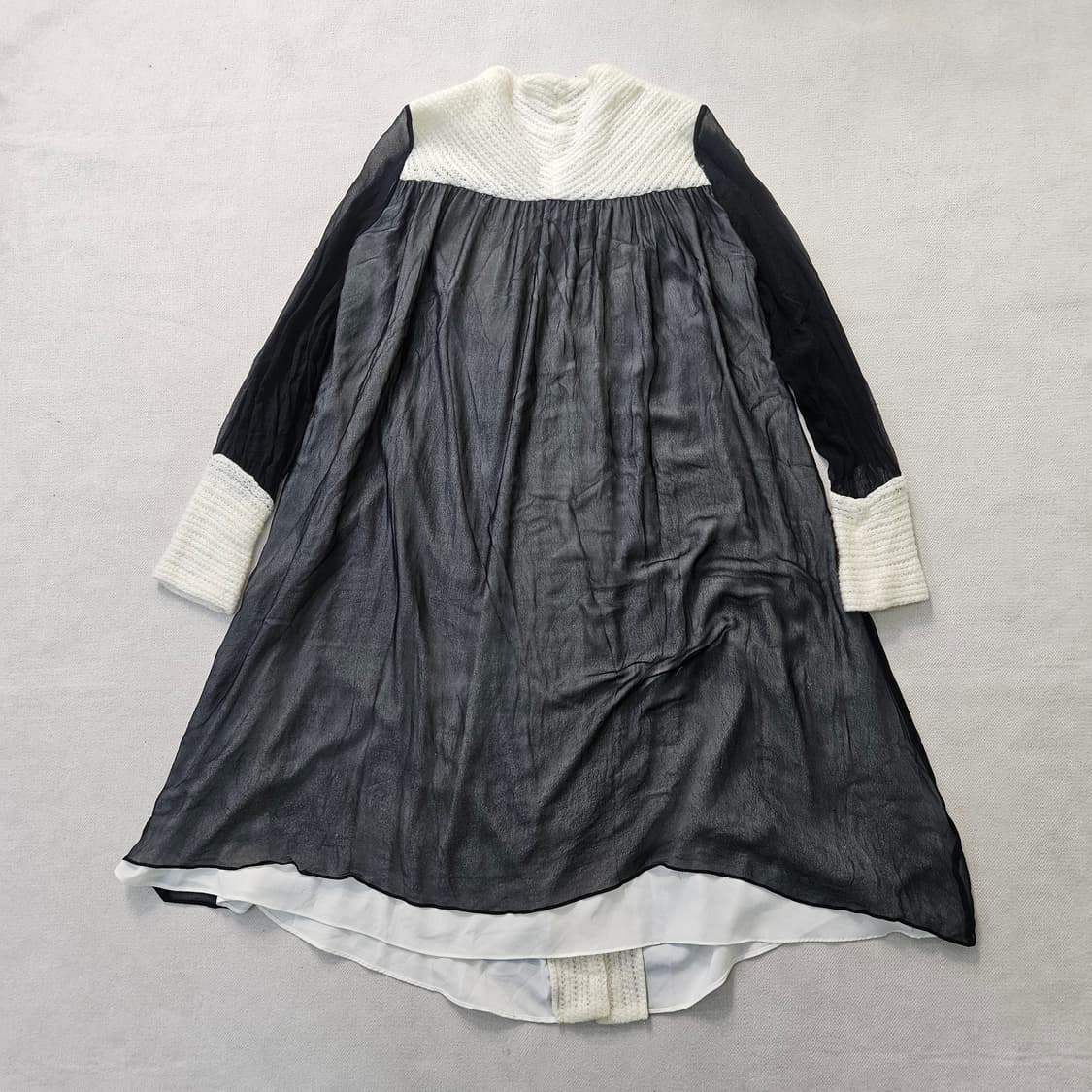 실측확인 빈티지 여성 고급 롱 가디건 0401Y 상품이미지2