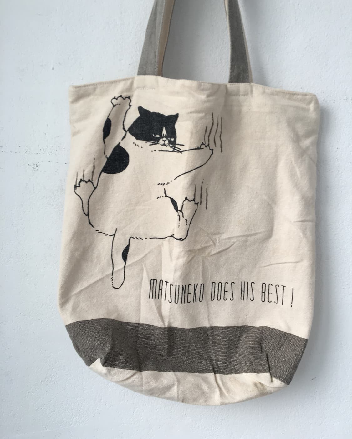 cat printing canvas bag 상품이미지2