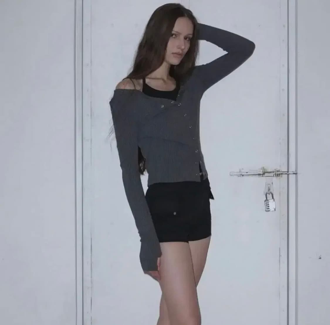inegi 이네기 카고 쇼츠 숏팬츠 반바지 블랙  상품이미지1