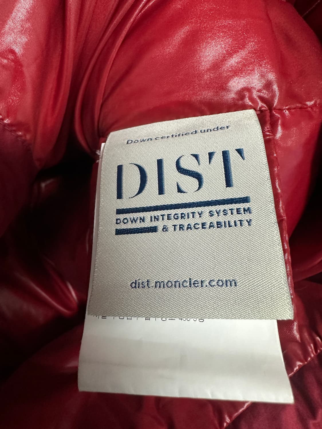 몽클레어 푸퍼 레드 패딩 상품이미지5