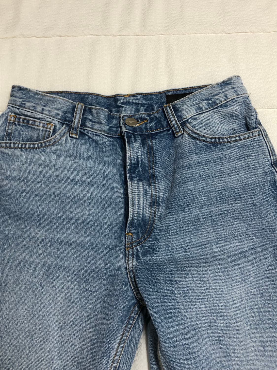 [새상품] 자라 연청 데님 팬츠 상품이미지2
