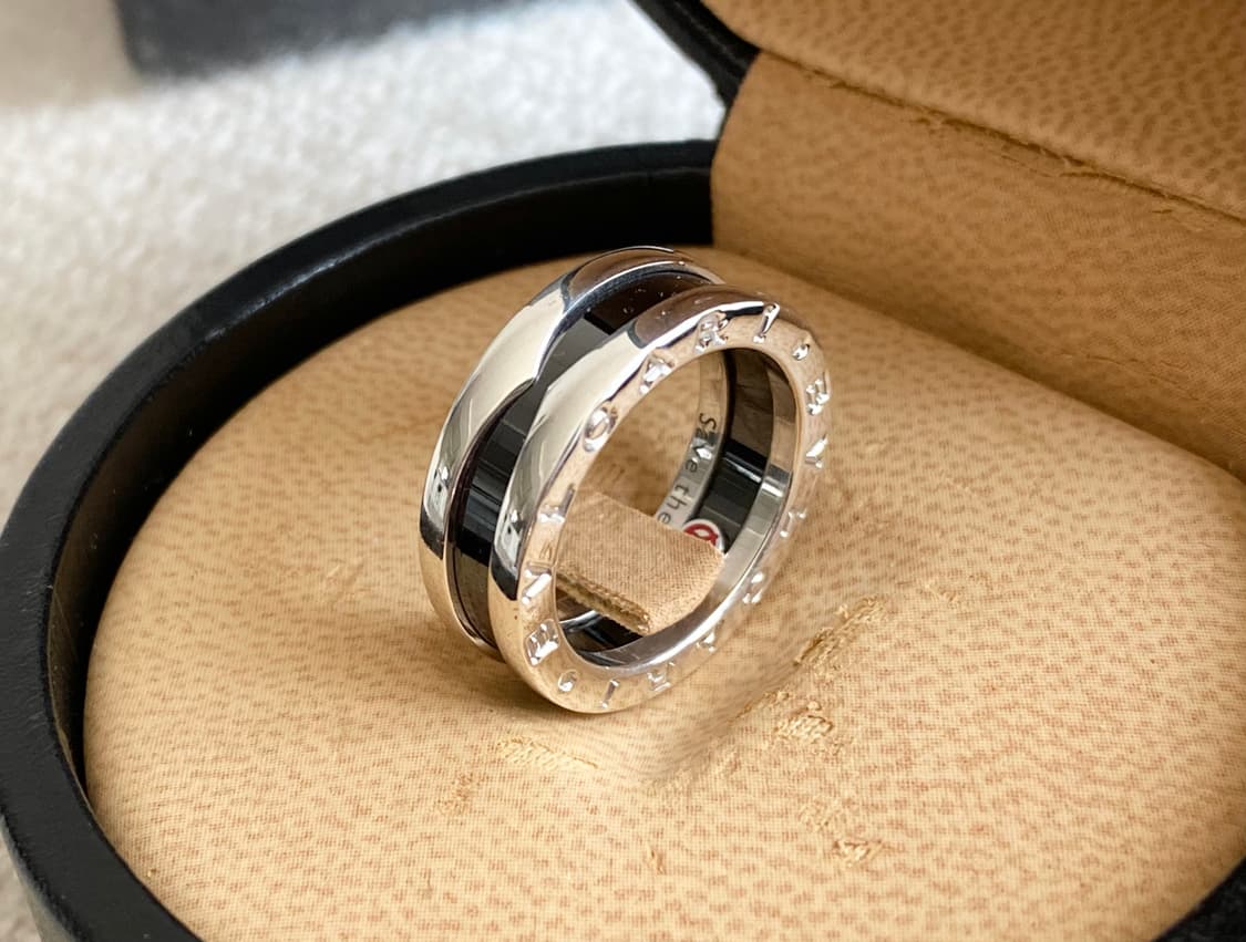 불가리 세이브더칠드런 반지 50호 스털링 실버 상품이미지1