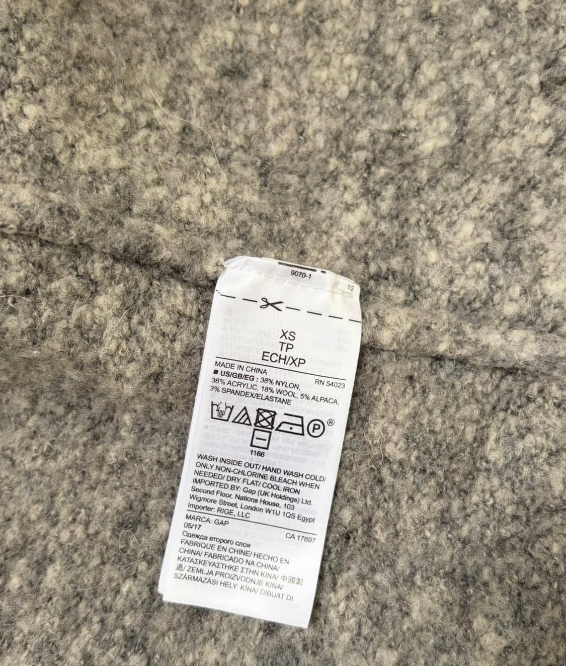 GAP 알파카 후드가디건 상품이미지10