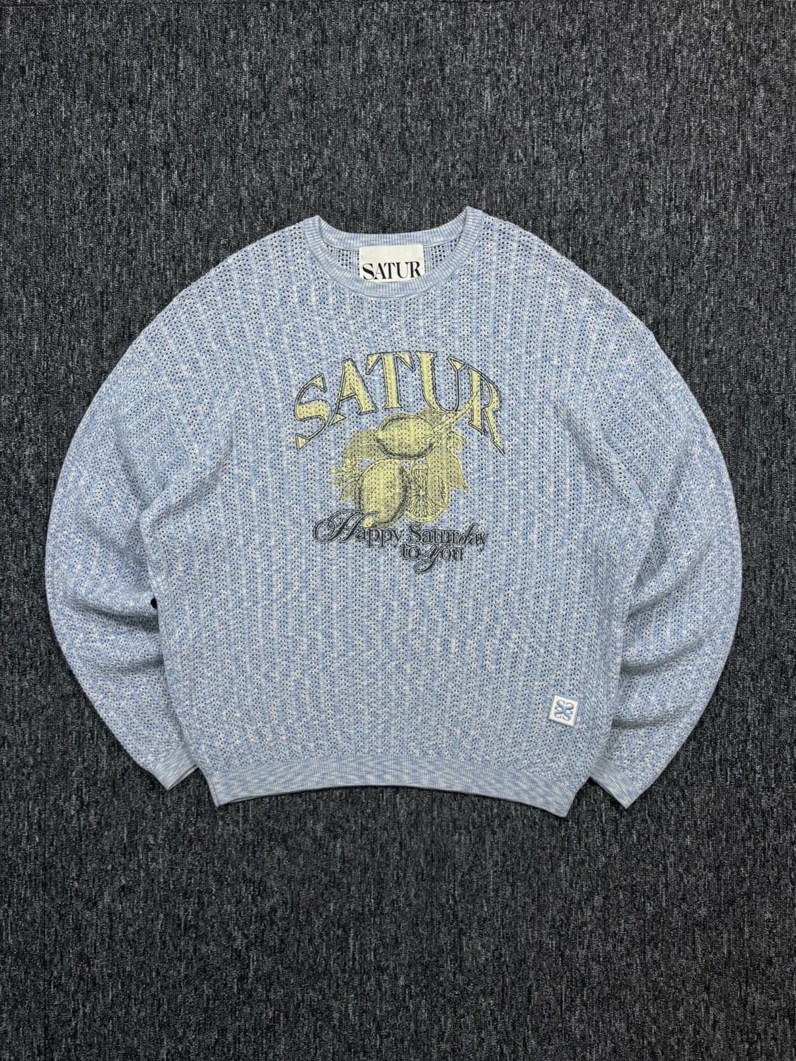 세터 이비자 썬 레트로 그래픽 메쉬 니트 상품이미지3