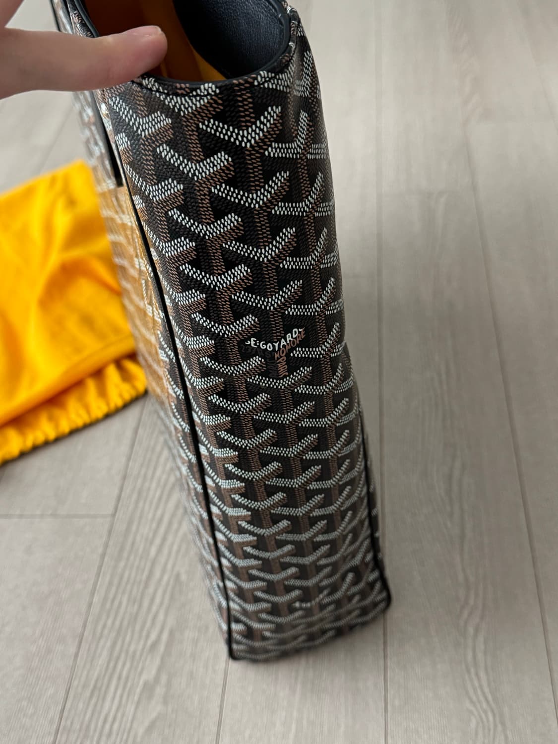 고야드 볼테르 토트백 블랙 상품이미지5