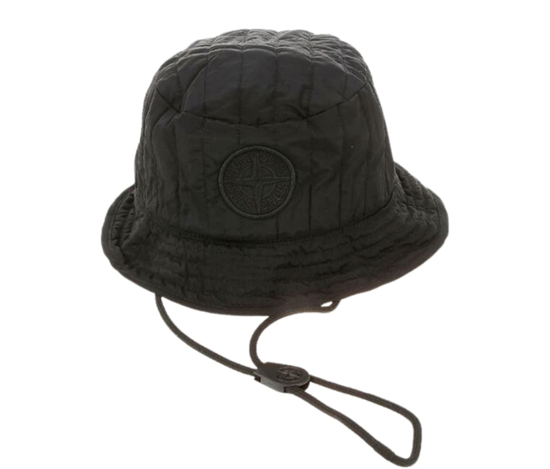 스톤아일랜드 로고 패디드 버킷햇 22fw XL 새상품 상품이미지4