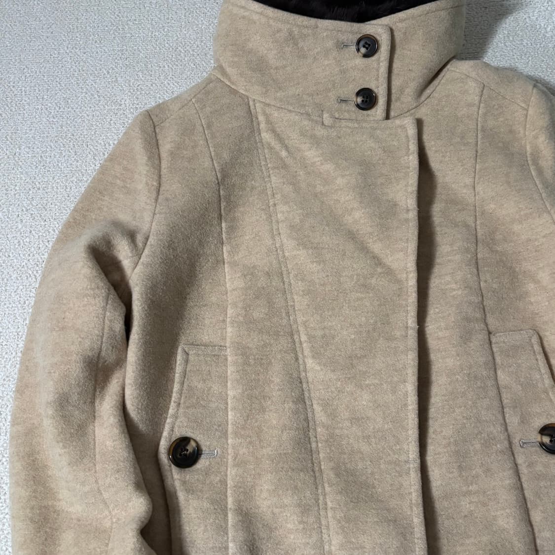 일본빈티지 모리걸 모리룩 퍼 자켓 상품이미지6