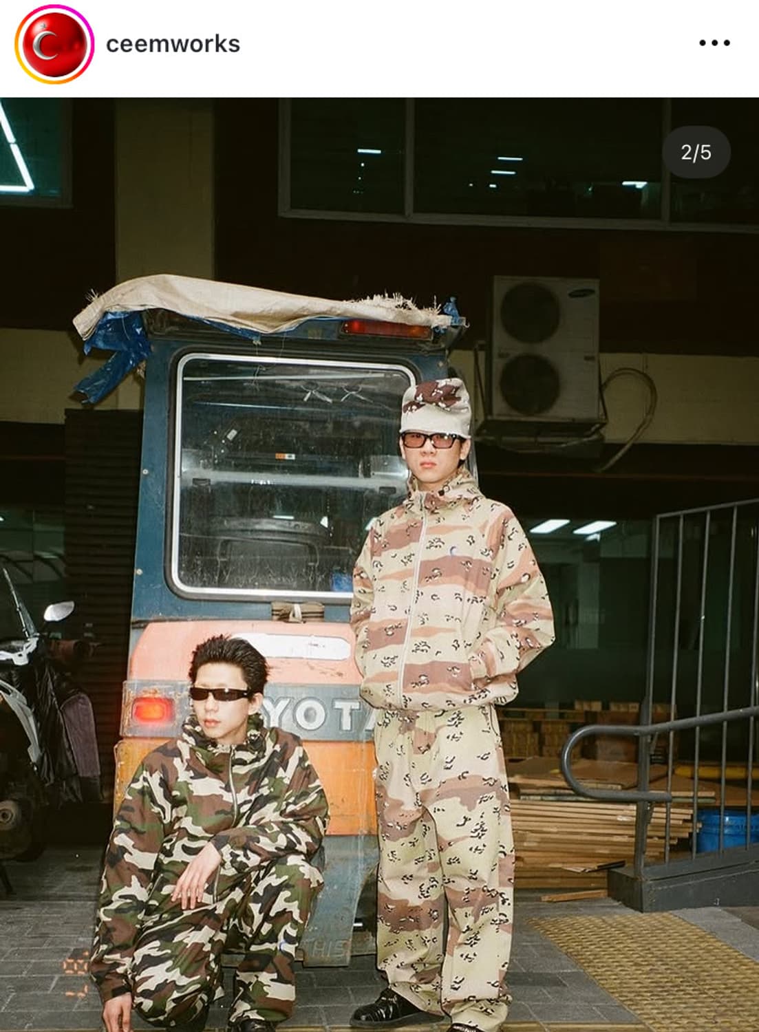 Ceemworks 문 카모 자켓 상품이미지2