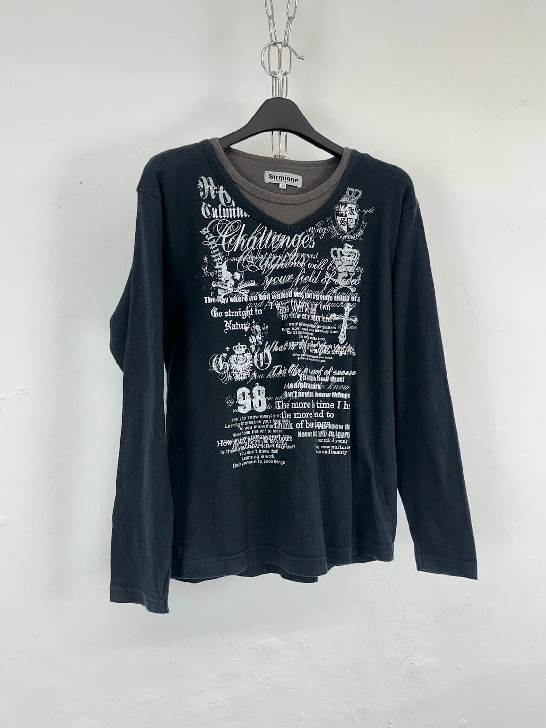 Sirmione Gothic Lettering Skull Sleeve 상품이미지4