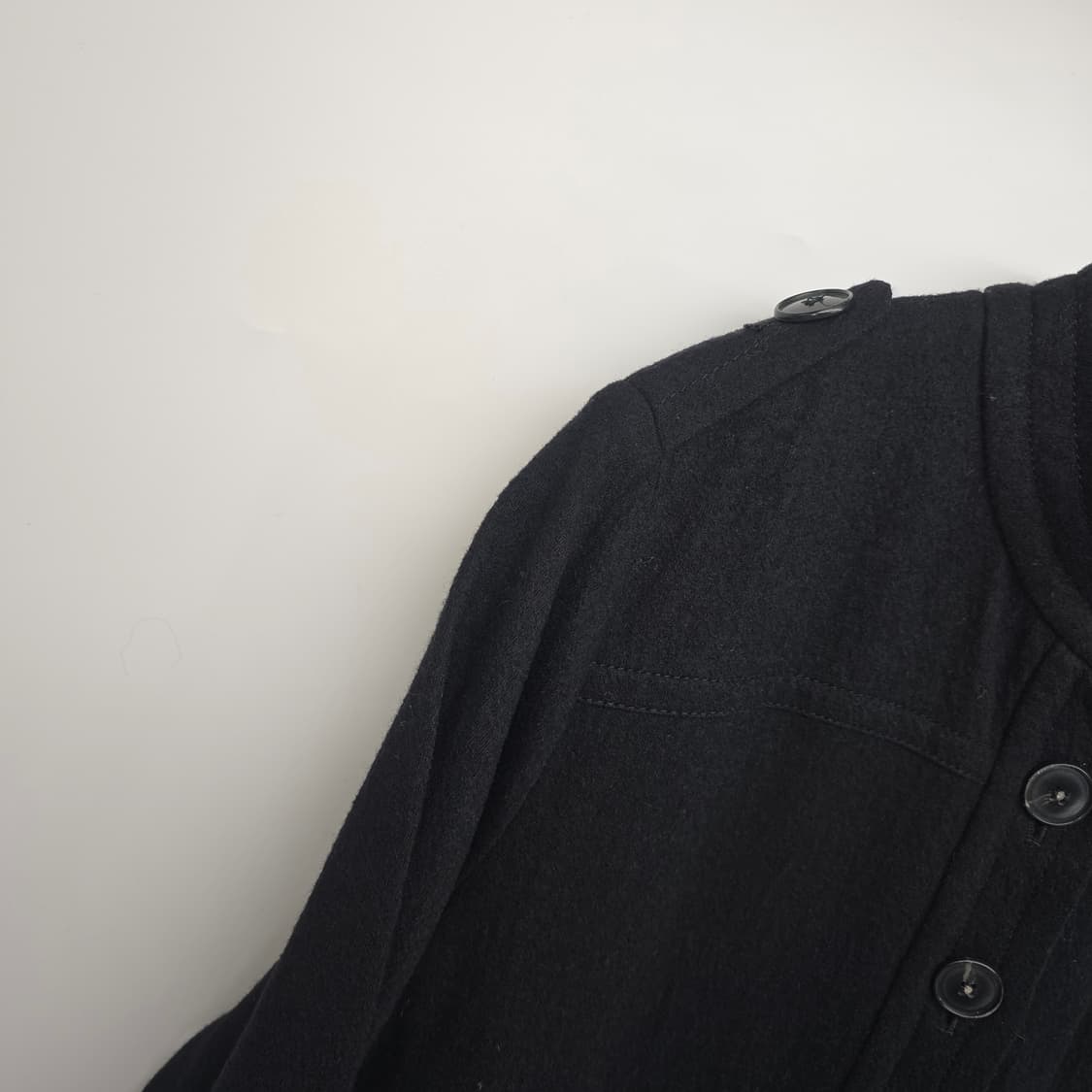 BCBG 블랙 모직 원피스 상품이미지3