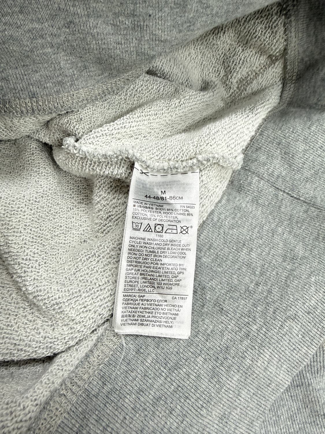 GAP 갭 성조기 후드 상품이미지4