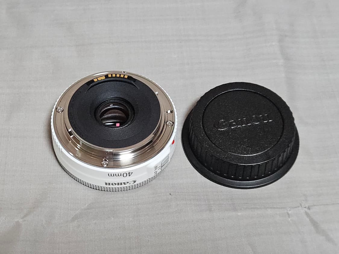 캐논 EF 40mm f/2.8 STM 렌즈 화이트 상품이미지5