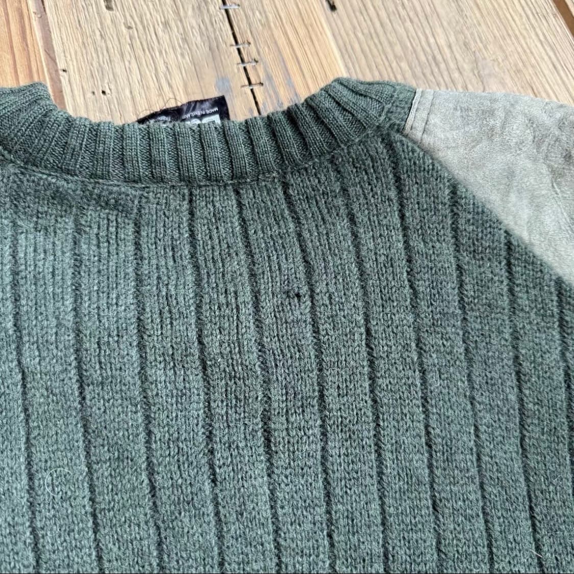 [Barbour] 80s 빈티지 3-크라운 브리티시 밀리터리 헌팅 V넥  상품이미지3