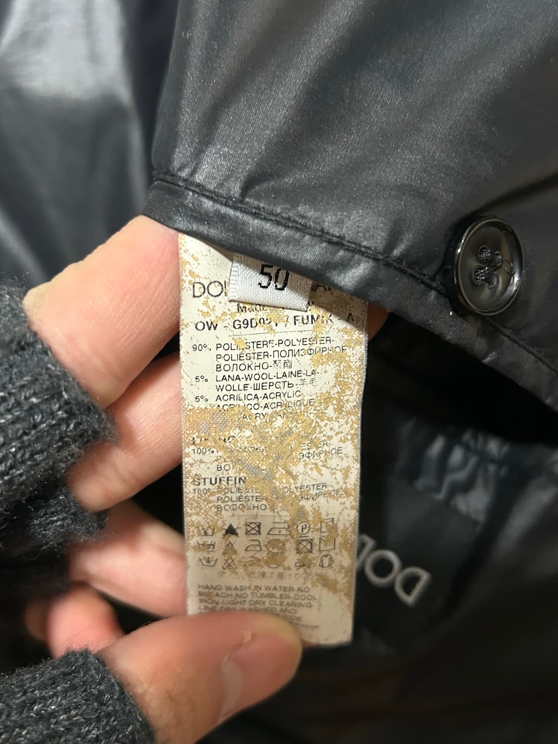 빈티지 Dolce & Gabbana D&G 집업 자켓 상품이미지5