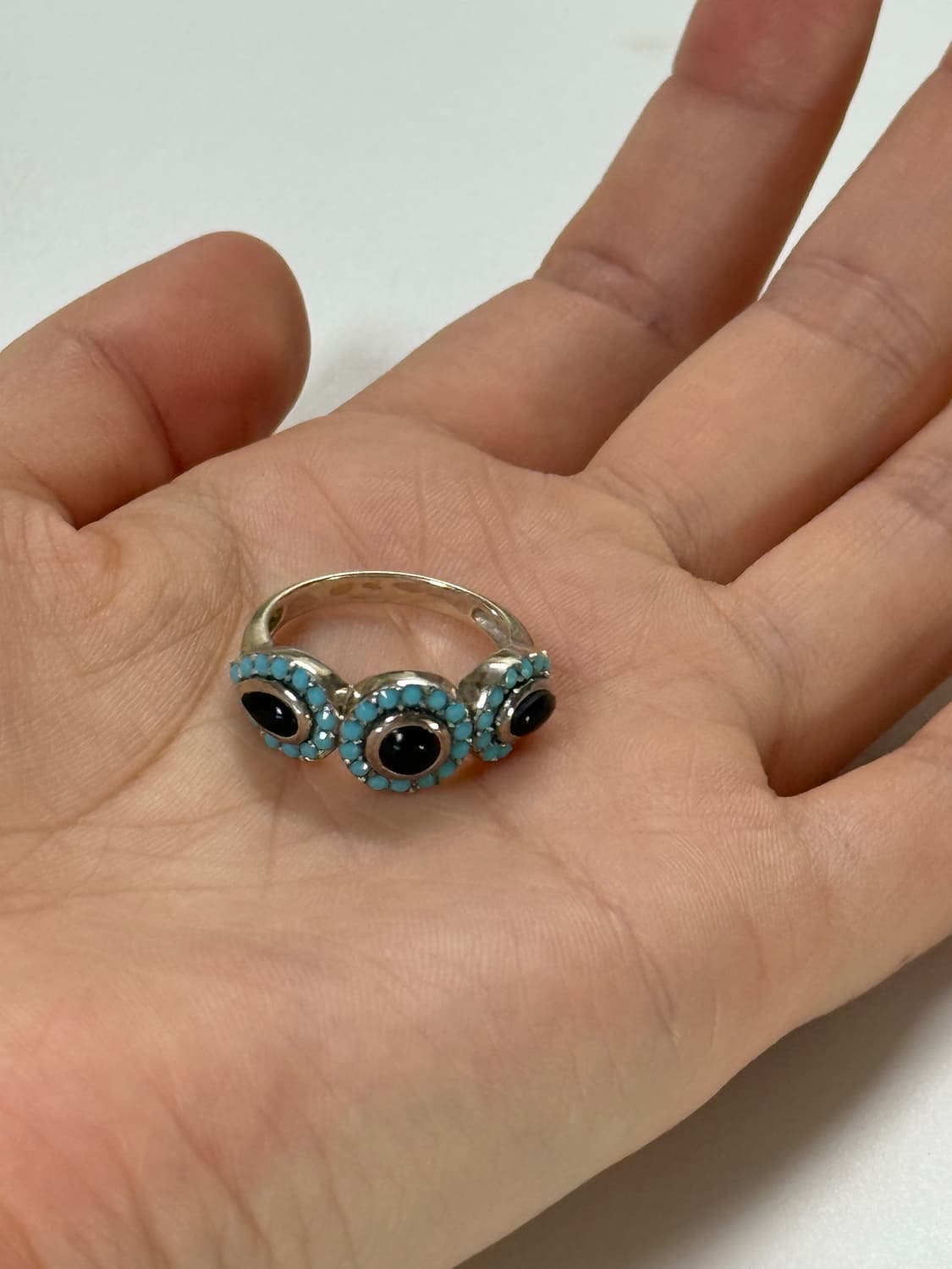 Silver 925 터키석 반지 상품이미지2