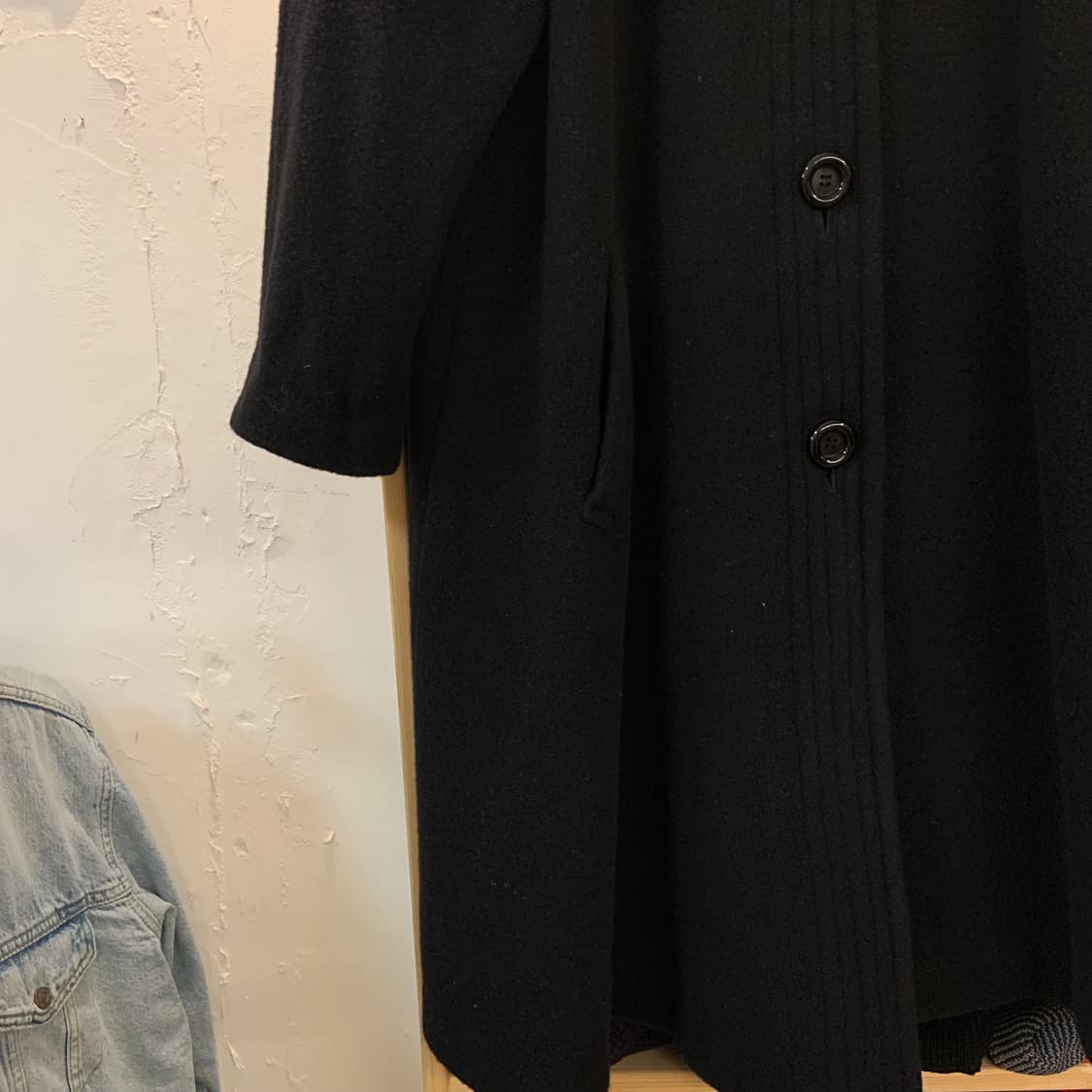 일본 빈티지 울코트 상품이미지4