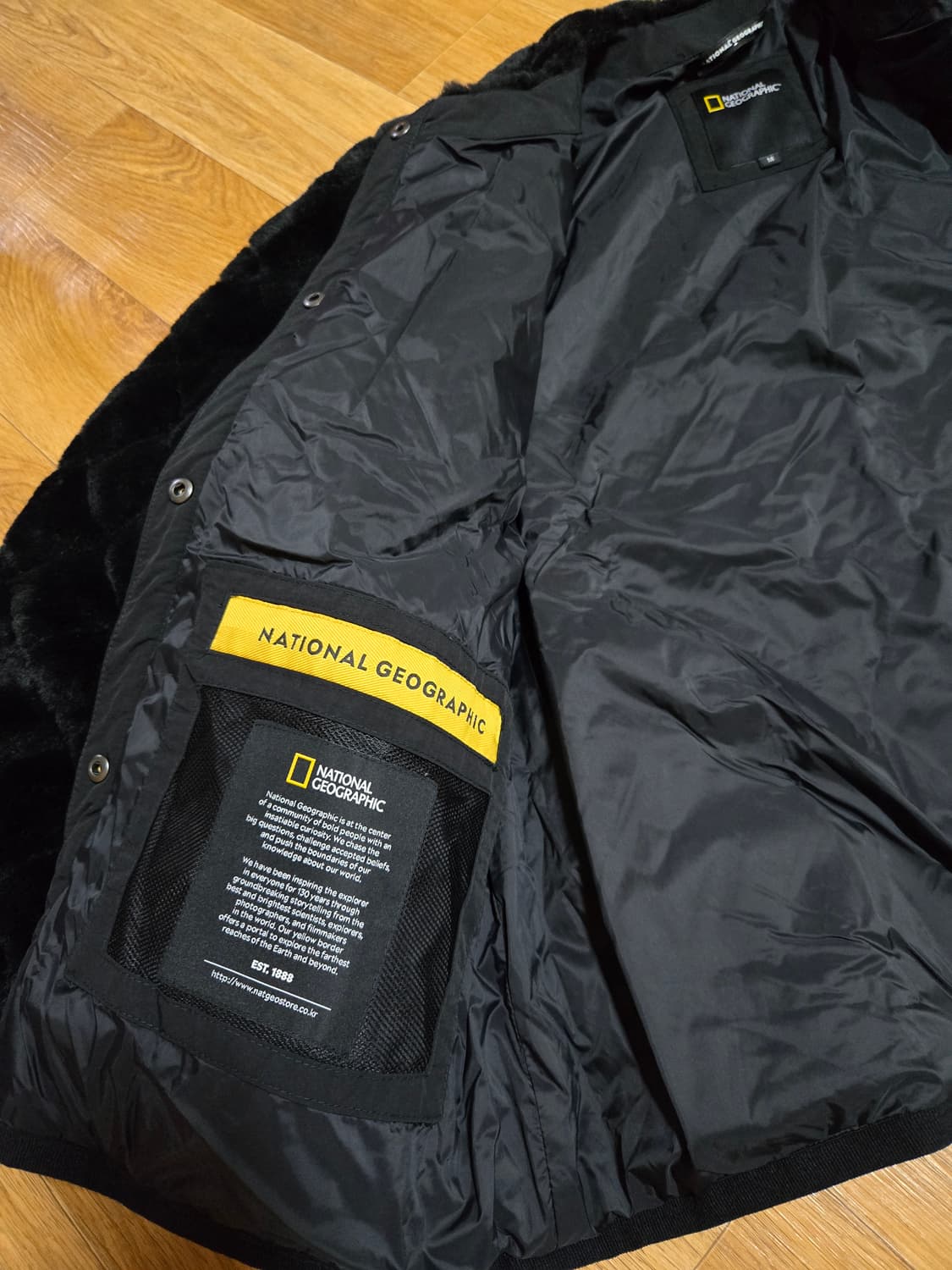 내셔널지오그래픽 여성 에코퍼 퀼팅 U자켓 상품이미지5