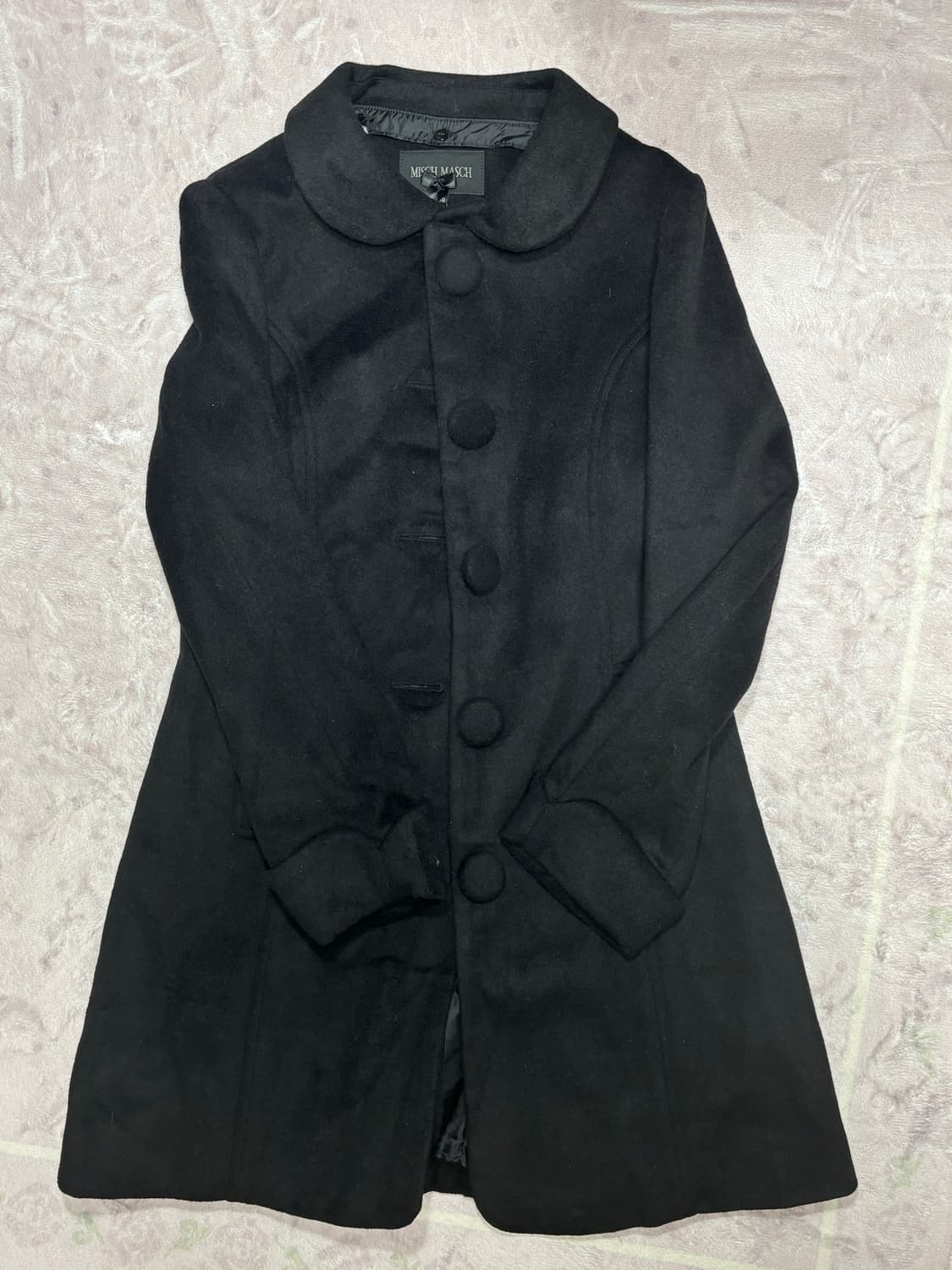 misch masch 로걀 공겜여주 코트 블랙 빈티지 상품이미지1
