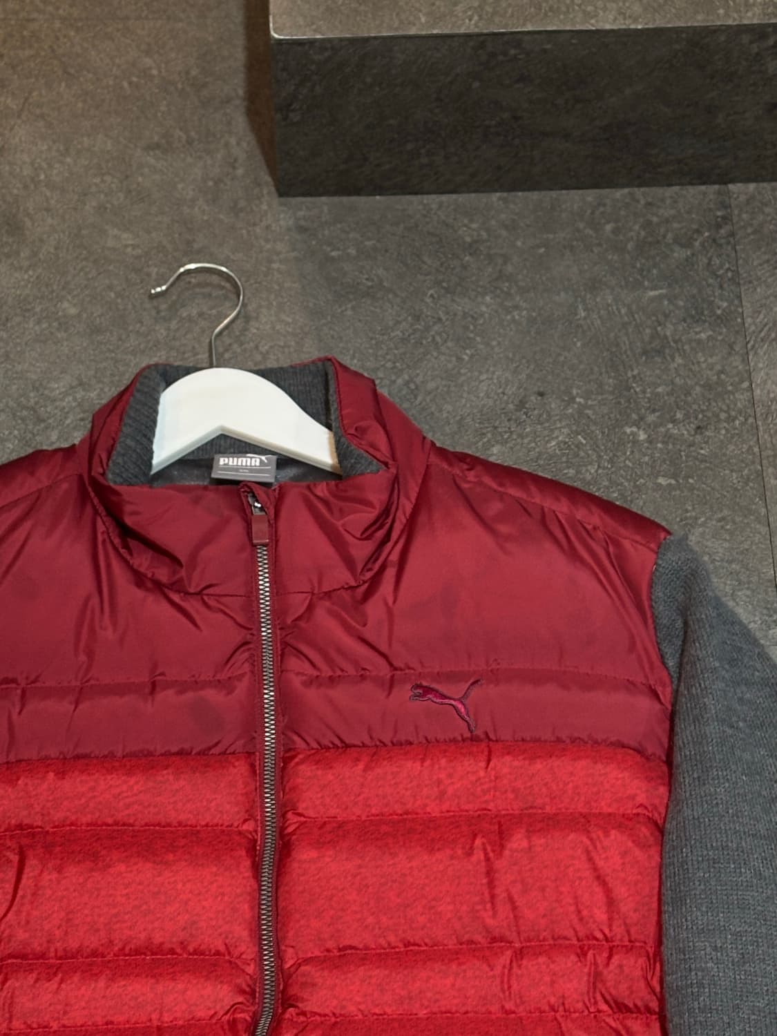 푸마 방풍 니트패딩 110사이즈 상품이미지4